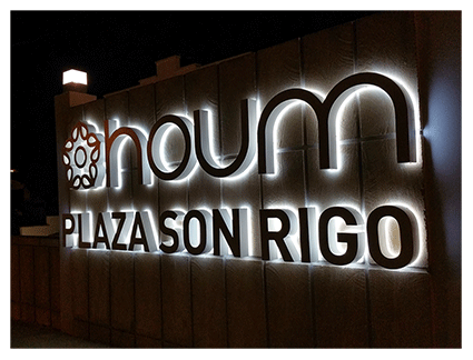 Nadie Parque jurásico Poner Letras Luminosas con luces LED ▷ Letras iluminadas con Luz