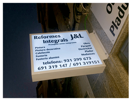 carteles led para negocios en La Rioja