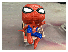 Figura spiderman 3d poliestireno