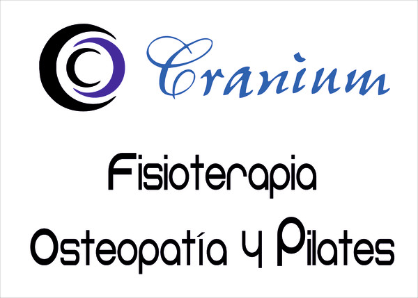 Banderola luminosa dos caras Cranium Fisioterapia y Osteopatía - Madrid 70x50 cm