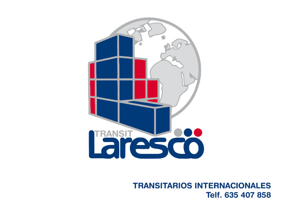 Placa de empresa de metacrilato Transit Laresco, S.L. - Madrid 40x30 cm