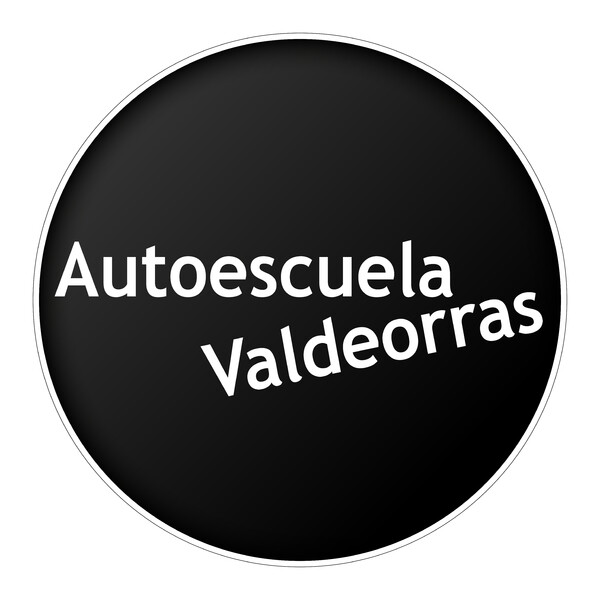 Banderola luminosa redonda dos caras Autoescuela Valdeorras - Orense 50x50 cm