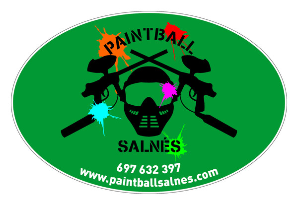  Paintball Salnes - 80x55 cm