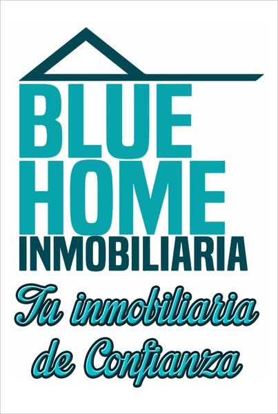 Banderola luminosa dos caras Blue Home - Madrid 47x70 cm