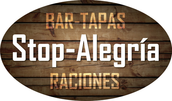  Bar Stop-Alegría - Zamora 80x55 cm