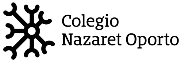 Letras corpóreas de aluminio sin iluminación Colegio Nazaret Oporto - 150x48 cm