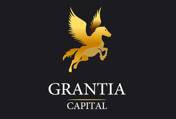 Placa de empresa de metacrilato Grantia Capital - 96x65 cm