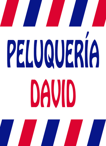Banderola sin iluminación dos caras David Yovera Puruguay - 40x55 cm