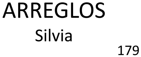 Letras recortadas de PVC blanco Silvia Susana Hernandez Lobertini - 261x101 cm