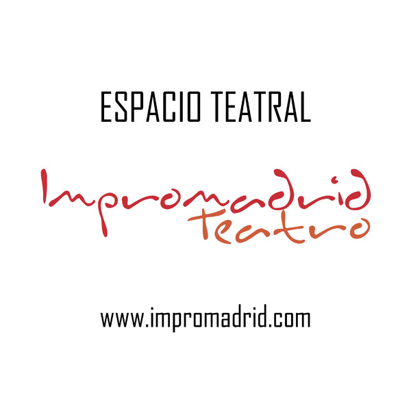 Banderola sin iluminación redonda dos caras Impromadrid Teatro S.L. - Madrid 60x60 cm