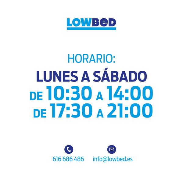 Placa de Empresa de metacrilato redonda LOWBED DESCANSO SL - Madrid 30x30 cm Placa de Empresa de metacrilato redonda LOWBED DESCANSO SL - Madrid 30x30 cm