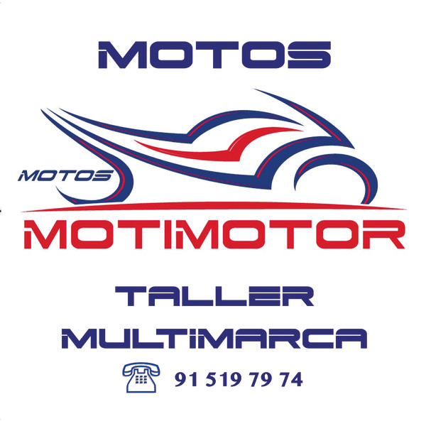 Banderola luminosa dos caras Motos Motimotor - Madrid 50x50 cm