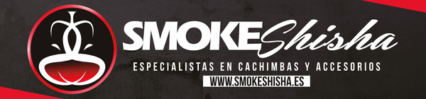 Rótulo sin iluminación enmarcado Smoke Shisha - Cádiz 250x60 cm