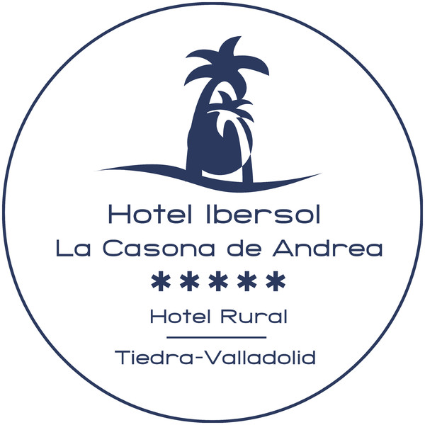 Rótulo luminoso redondo económico Hotel Antemare - Valladolid 100x100 cm