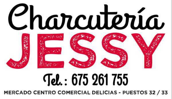 Rótulo sin iluminación una cara Charcuteria Jessy - Zaragoza 120x69 cm Rótulo sin iluminación una cara Charcuteria Jessy - Zaragoza 120x69 cm