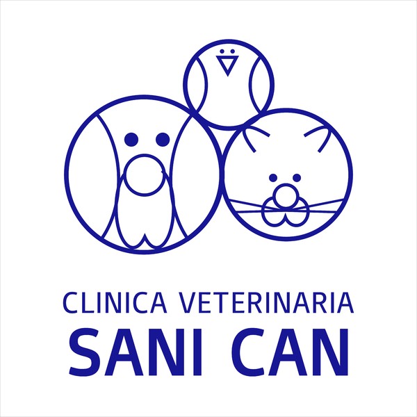 Rótulo luminoso una cara Centro Veterinario SaniCan - Madrid 90x90 cm