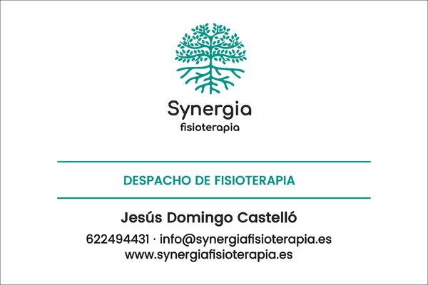 Placa de empresa de metacrilato Synergia - Madrid 30x20 cm