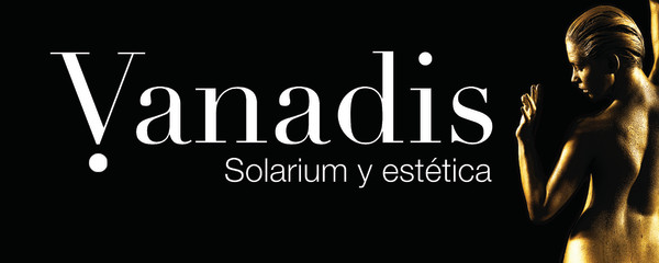 Rótulo sin iluminación una cara Vanadis Solarium y Estética - 200x80 cm