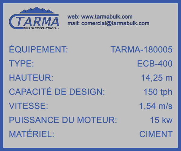  Tarma Bulk Solids Solutions SL - Madrid 30x25 cm