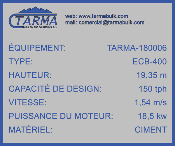  Tarma Bulk Solids Solutions SL - Madrid 30x25 cm