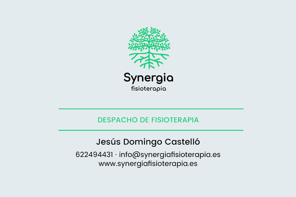Placa de empresa de metacrilato Synergia - 30x20 cm