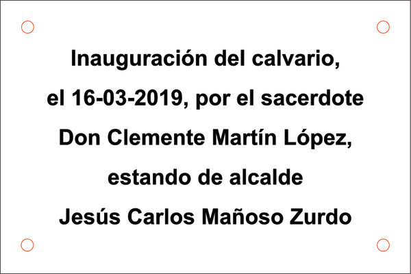 Placa de Empresa de acero grabada y esmaltada Materiales de Construcción Tordesillas S.L - Valladolid 30x20 cm Placa de Empresa de acero grabada y esmaltada Materiales de Construcción Tordesillas S.L - Valladolid 30x20 cm