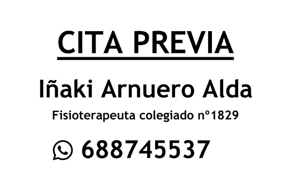 Placa de empresa de metacrilato Eki fisioterapia - Álava 30x20 cm