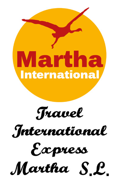 Banderola luminosa dos caras Travel International Express Martha S.L - Madrid 30x46 cm