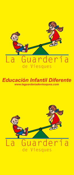 Roll up expositor enrollable LA GUARDERIA DE VIESQUES - Asturias 85x200 cm