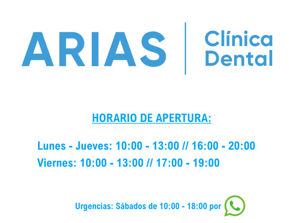 Placa de empresa de metacrilato Clínica Dental Domingo Arias - Barcelona 20x15 cm