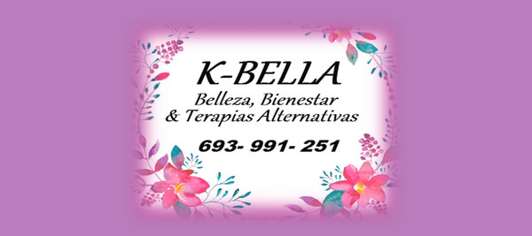 Vinilo impresión digital pegado exterior K-Bella center - 90x40 cm