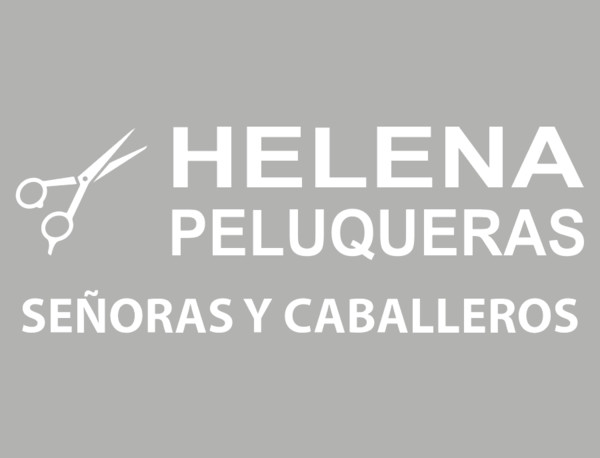 Vinilo de corte glass imitación ácido o chorro de arena Helena Peluqueros - 130x100 cm