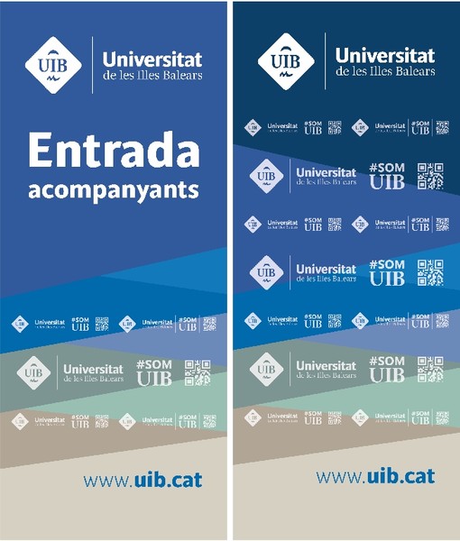 Photocall / Display textil recto mini UNIVERSITAT DE LES ILLES BALEARS - 90x228 cm Photocall / Display textil recto mini UNIVERSITAT DE LES ILLES BALEARS - 90x228 cm