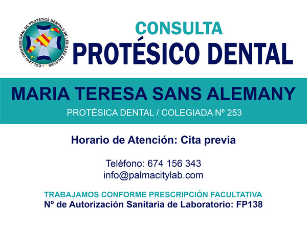 Placa de Empresa de metacrilato rectangular María Teresa Sans Alemany - 40x30 cm Placa de Empresa de metacrilato rectangular María Teresa Sans Alemany - 40x30 cm