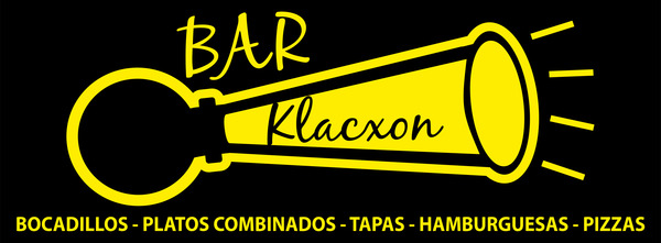 Rótulo sin iluminación enmarcado Bar Klacxon - 195x75 cm