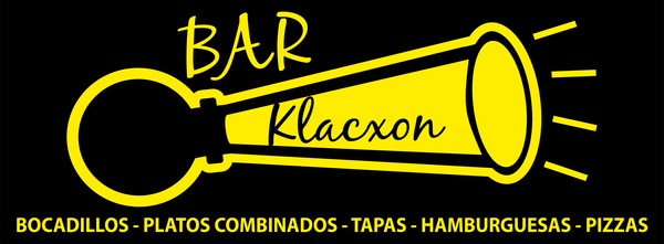 Rótulo sin iluminación enmarcado Bar Klacxon - 195x75 cm Rótulo sin iluminación enmarcado Bar Klacxon - 195x75 cm