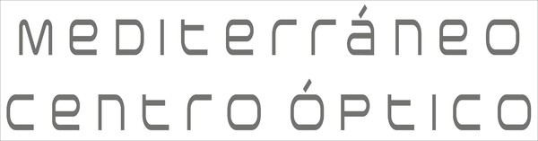 Letras de metacrilato frontal acero con iluminación CENTRO ÓPTICO MEDITERRÁNEO - ALMERÍA 250x60 cm