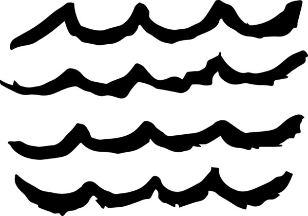 Letras recortadas de PVC lacado color North Shore Surf Camp S.L. - 50x35 cm