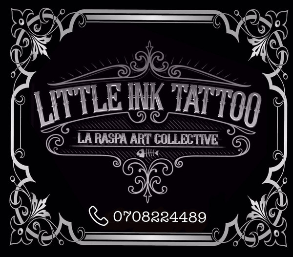 Vinilo microperforado Little Ink Tattoo - 106x93 cm