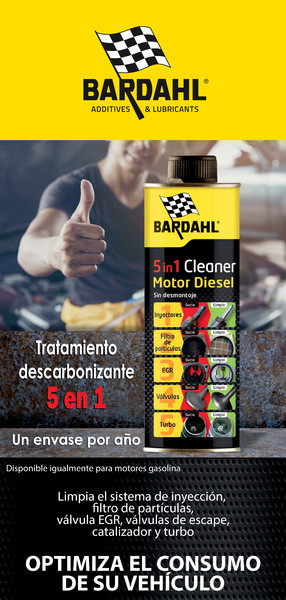 Roll up expositor enrollable Lubricantes y Aditivos Bardahl S.A. - 100x200 cm