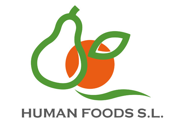 Placa de empresa termolacada Human Foods s.l. - 30x20 cm