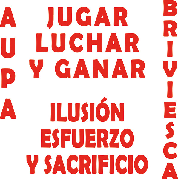  Club Fútbol Briviesca - 108x108 cm