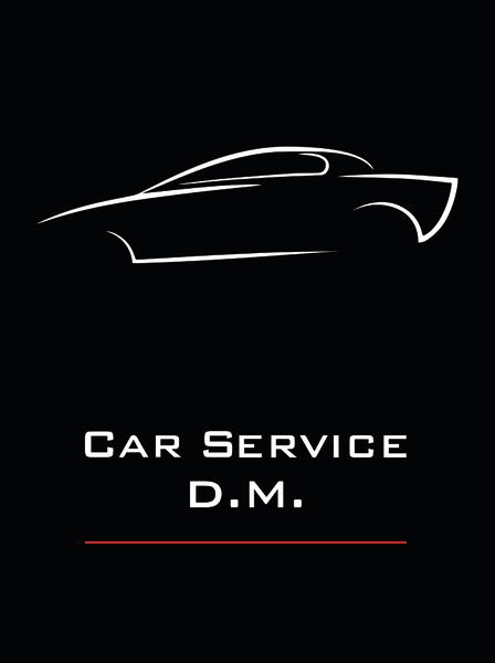 Placa de metacrilato para luminoso Car Service D.M. - 74x99 cm