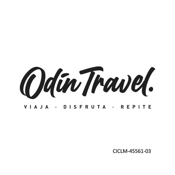 Banderola luminosa dos caras Odìn Travel - Toledo 50x50 cm