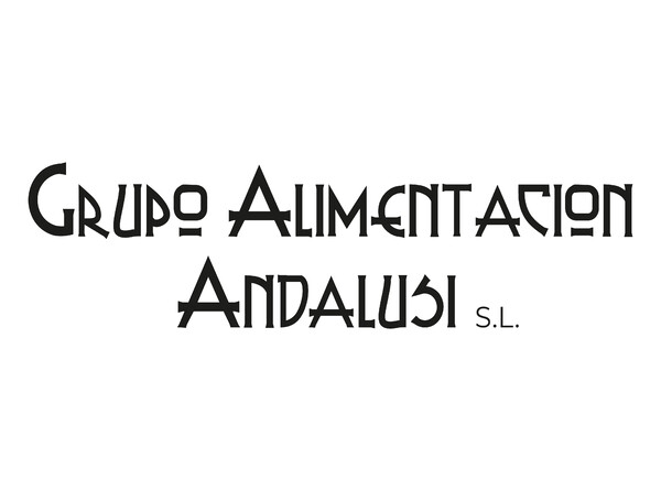 Placa de empresa de metacrilato sandwich (doble) GRUPO ALIMENTACION ANDALUSI S.L - x cm