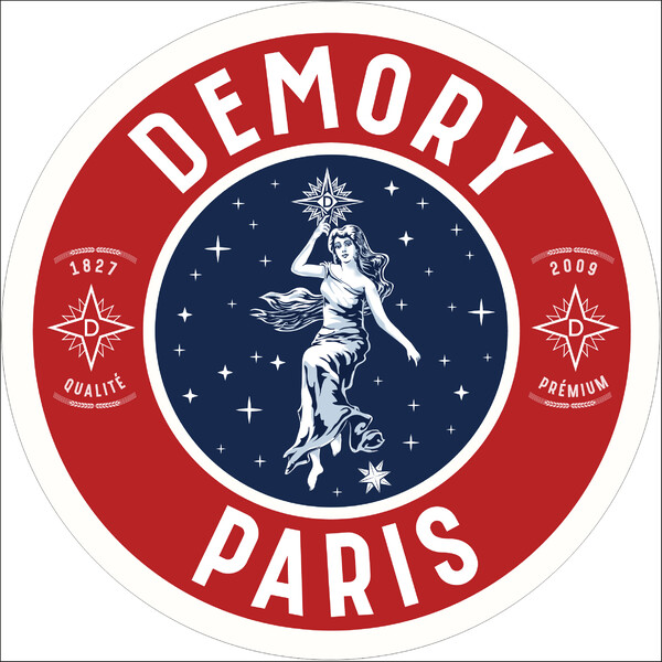 Rótulo luminoso redondo económico Demory Paris - 60x60 cm