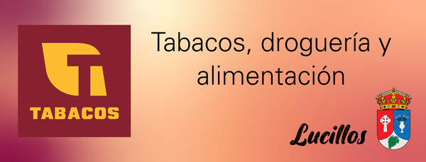 Rótulo sin iluminación una cara Expendeduria de Tabacos Lucillos - 170x65 cm