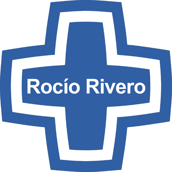 Banderola Luminosa Cruz para Veterinarias Clinica Veterinaria Rocio Rivero - Sevilla 70x70 cm