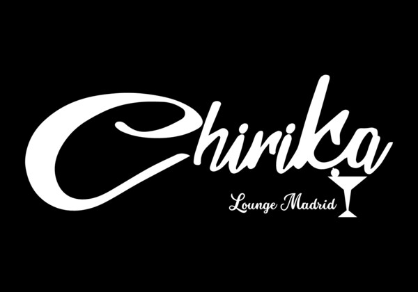 Banderola luminosa dos caras Chirika Lounge - 50x35 cm