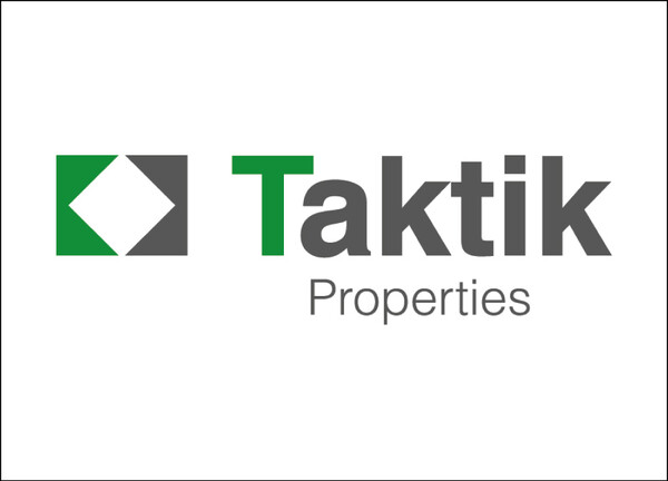 Placa de empresa de metacrilato Taktik Properties SL - 25x18 cm